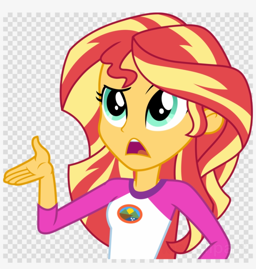 Download Mlp Eg Sunset Shimmer Png Clipart Sunset Shimmer - Human Sunset Shimmer And Twilight Sparkle, transparent png #4356473