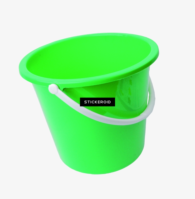 Plastic Bucket - Plastic, transparent png #4356646