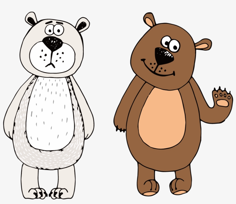 Brown Bear Grizzly Bear - Bear, transparent png #4357048