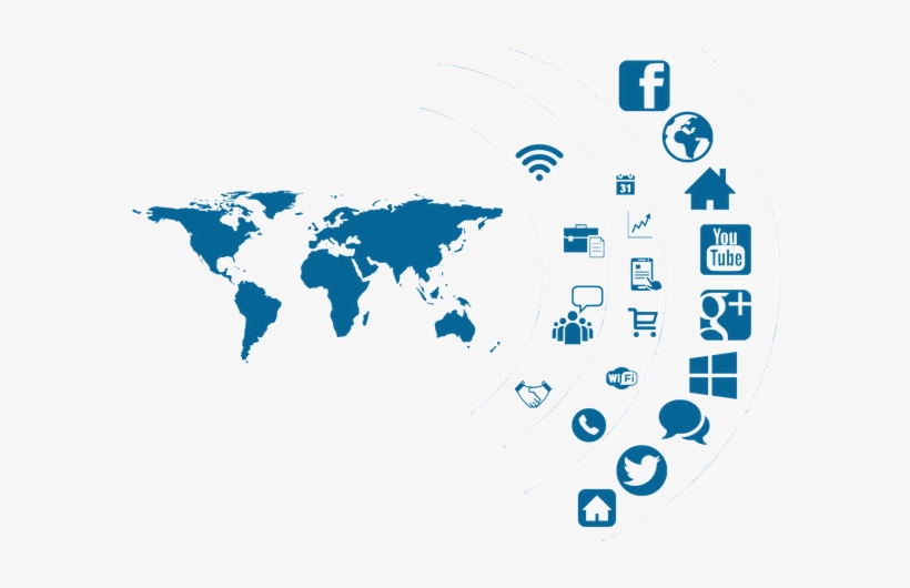 Social Media 2210580 1920 - Ppt Background For Social Media, transparent png #4357408