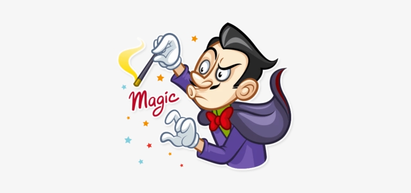 Magic Wizard Wiz Magician Conjuror Mage Charmer - Magician, transparent png #4357590