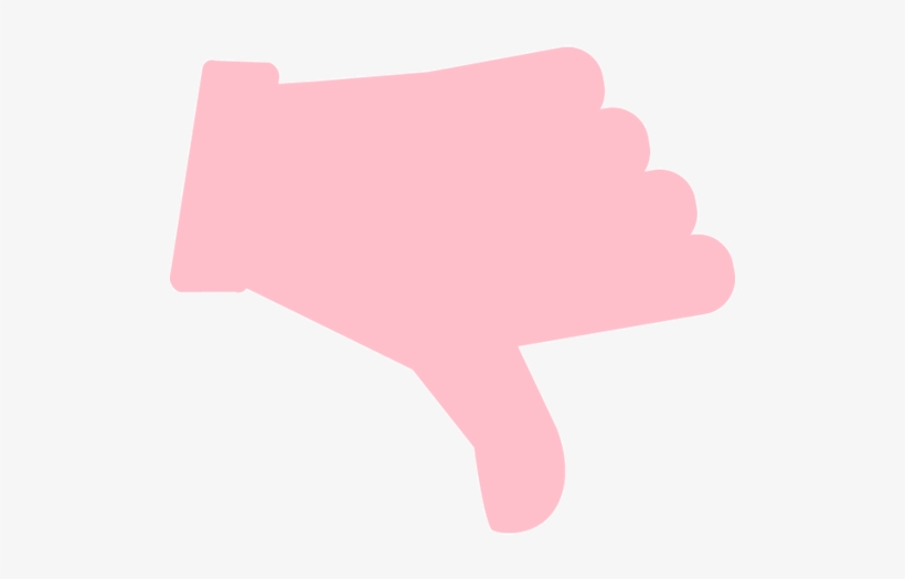 Thumbs Down - Thumb Signal, transparent png #4357677
