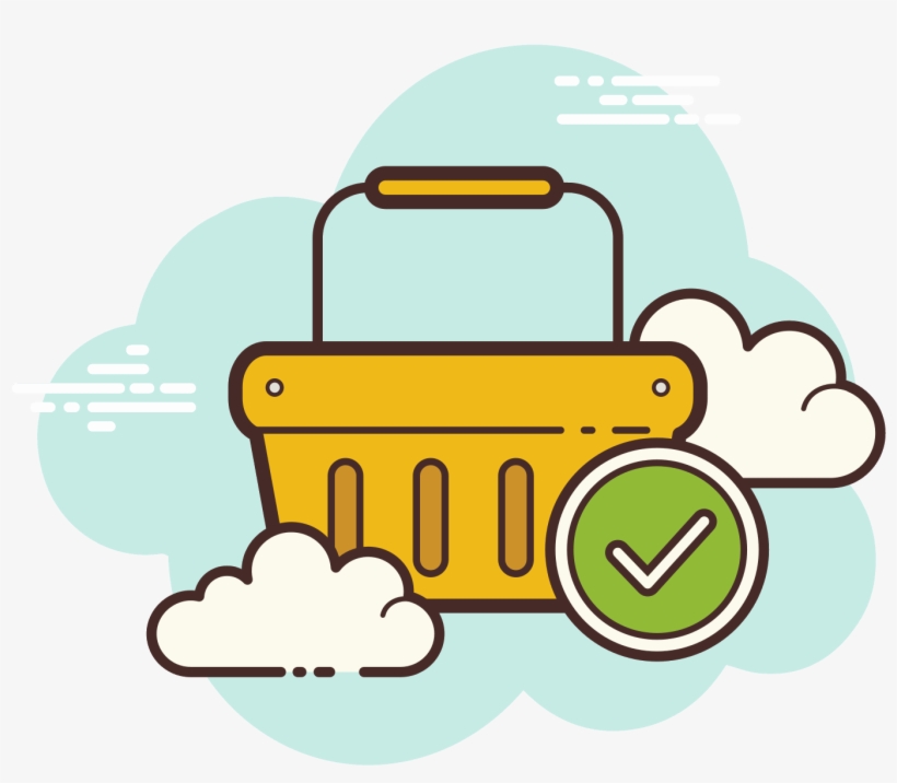 Shopping Basket Success Icon - Hotel Key Icon, transparent png #4358098