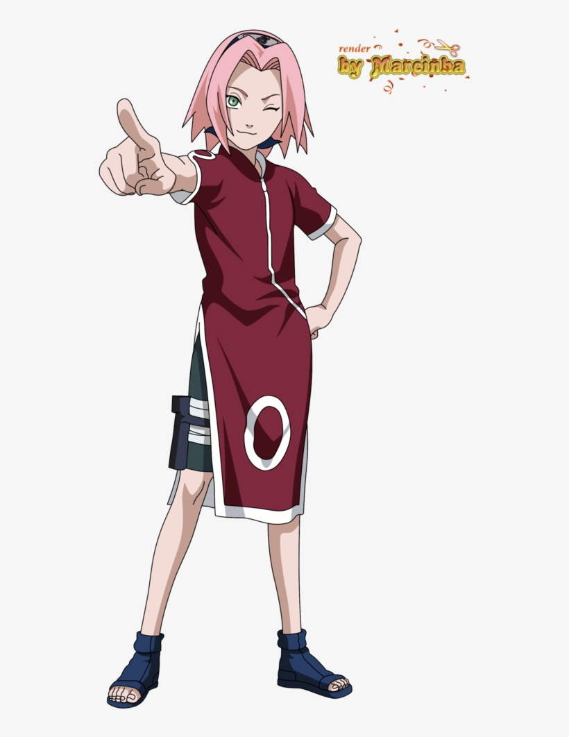 Haruno Sakura Png - Sakura Haruno Genin Render, transparent png #4358635