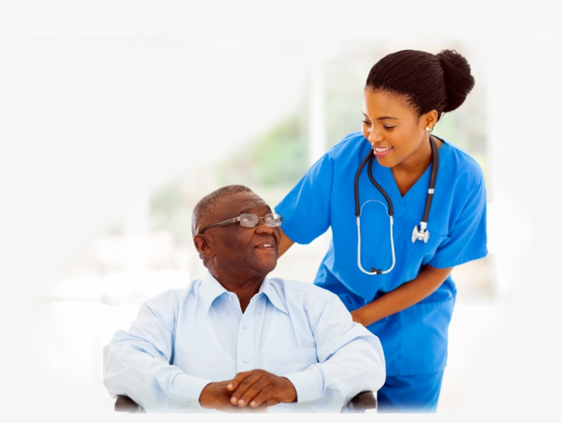 In Home Assessment By Registered Nurse 1 - Happy Nurse And Patient, transparent png #4358638