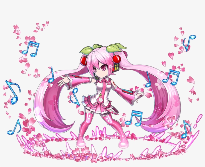 Sakura Miku 6* Version - Otaku, transparent png #4358901