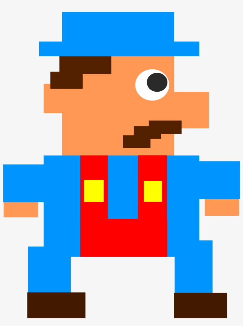 This Free Icons Png Design Of Pixel Guy - Pixel Guy Png, transparent png #4359061