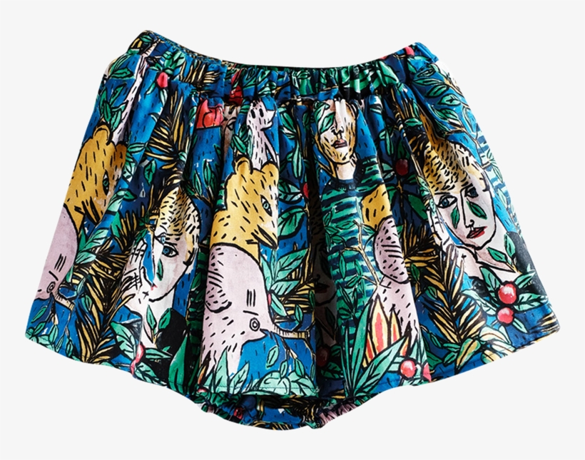 Wolf & Rita Leonor Dan La Foret Girls Skirt - Miniskirt, transparent png #4359095