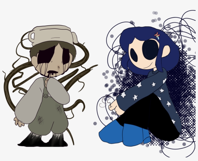 Picture Freeuse Coraline Drawing Realistic - Bad End Friends Coraline, transparent png #4359151