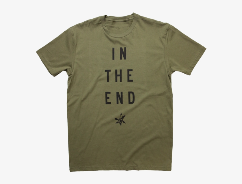 In The End Military Green Tee - Military Green, transparent png #4359393