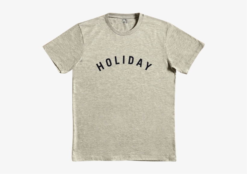 Unisex Holiday Navy Logo T Shirt - Saint Heron Shirt, transparent png #4359431