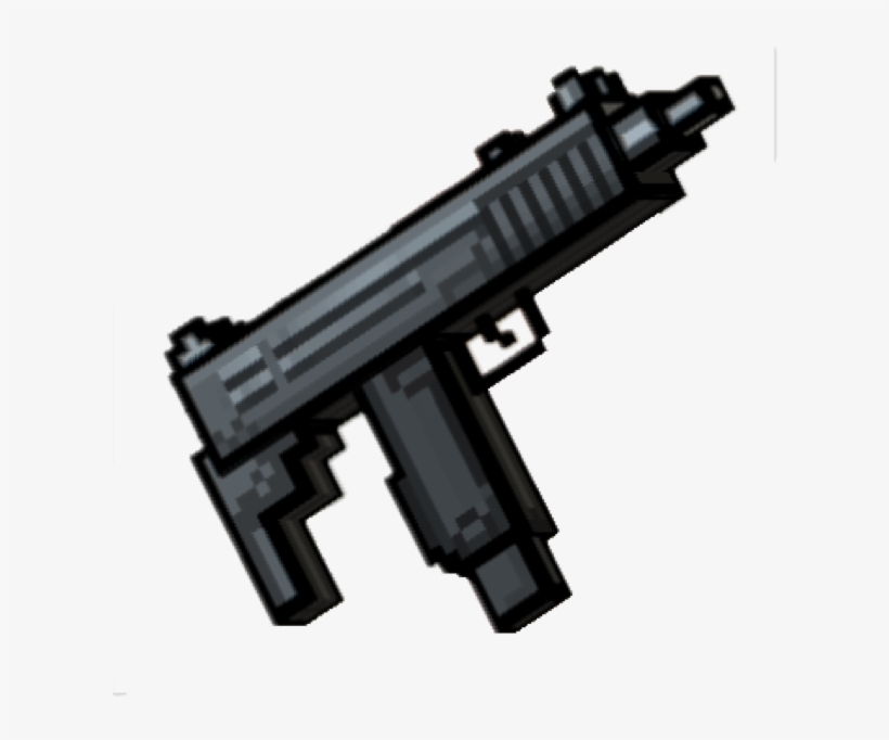 Uzi-uzi Pic - Pixel Gun 3d Uzi Uzi, transparent png #4359463