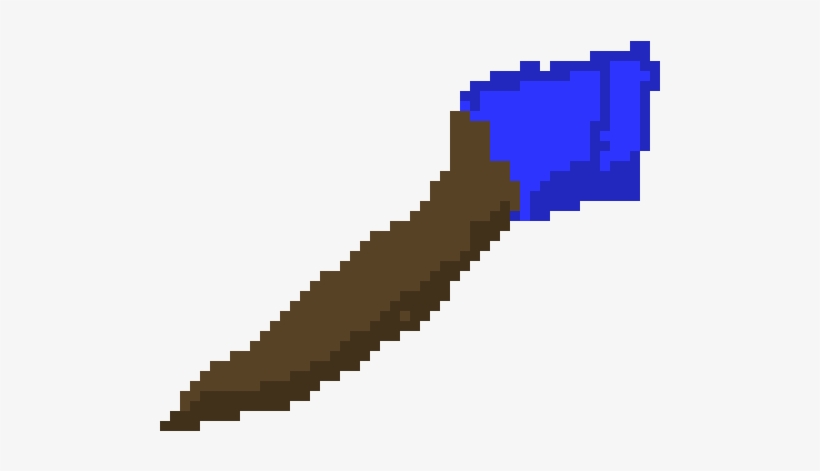 Sapphire Wand - Pixel Art, transparent png #4360307