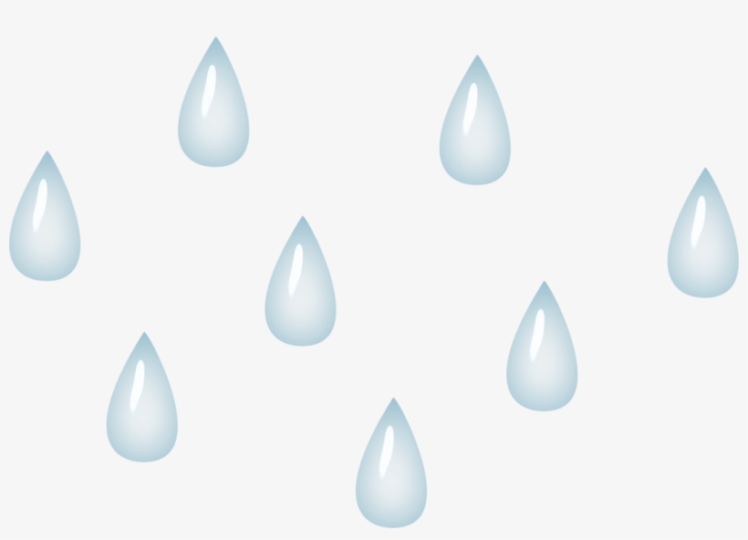 Rain Drop Clip Art - Raindrops Clipart Transparent, transparent png #4360623
