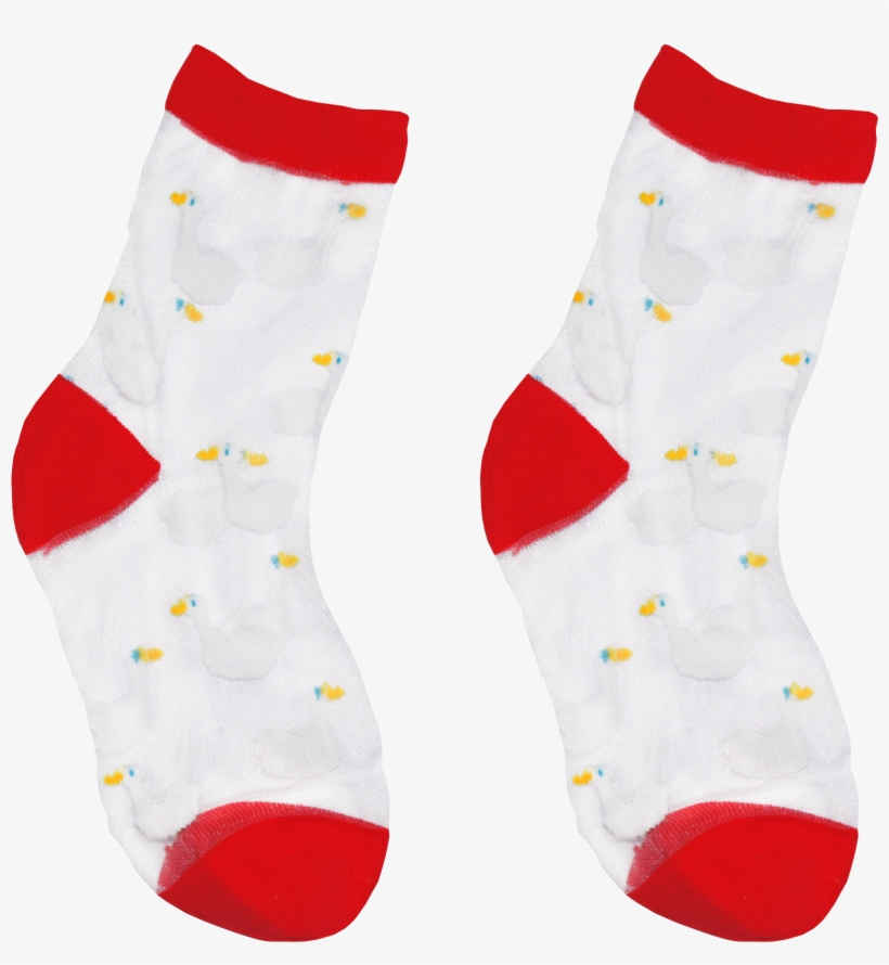 Duck Socks - Cute Sock Transparent Png, transparent png #4361005