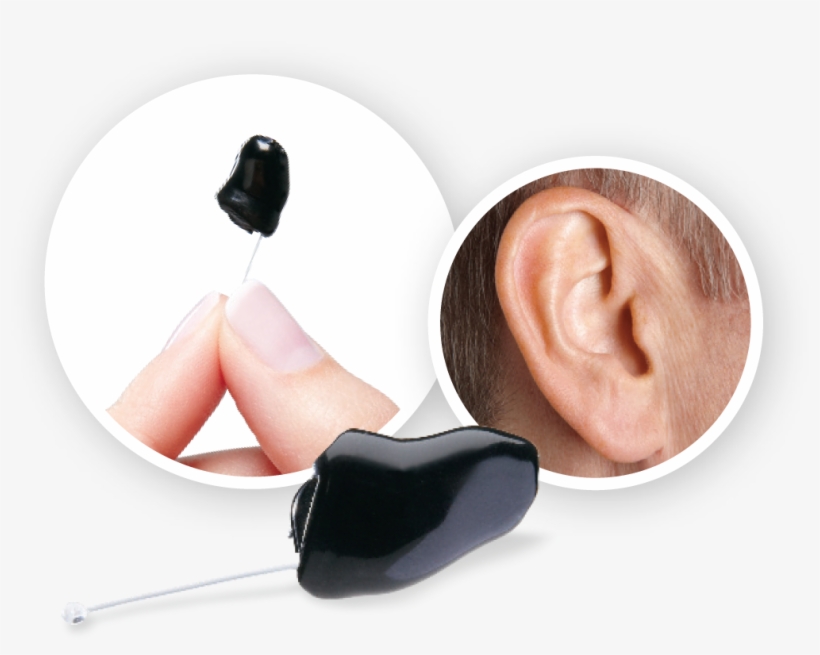 Invisible Hearing Aids - Invisible Hearing Aid Png, transparent png #4361006