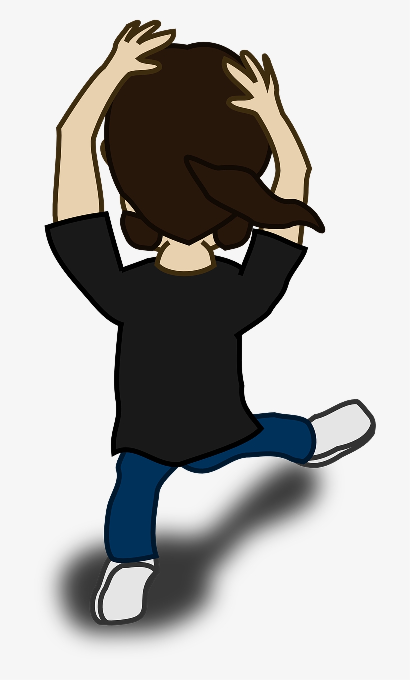 How To Set Use Comic Character Dancing Svg Vector, transparent png #4361035