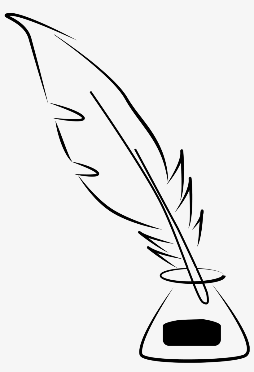 Ink Pot Png Photo - Ink And Quill Png, transparent png #4361543