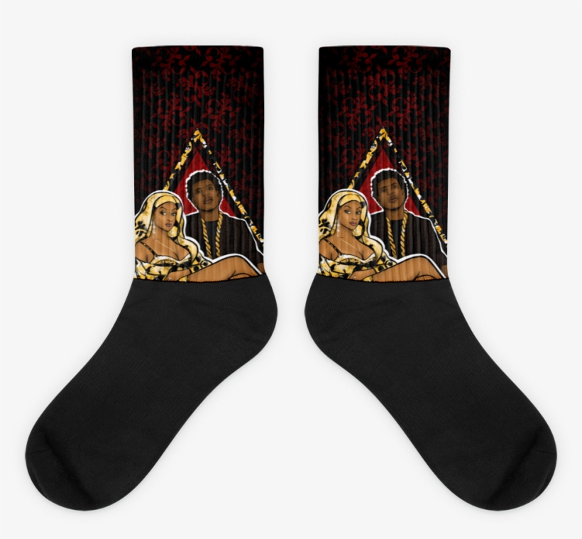 "j B" Socks, transparent png #4361585