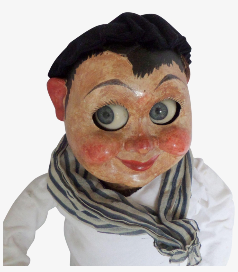 Antique Rare German Googly Eye Shop Automaton - Figurine, transparent png #4361586