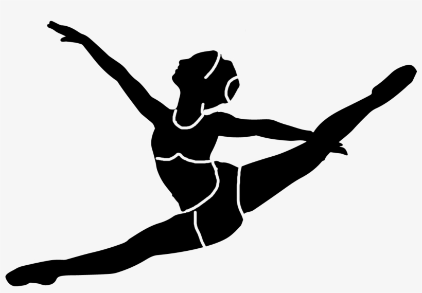 Dancer Silhouette - Graphics - Dance, transparent png #4361589