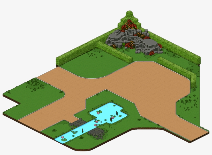 Park - Infobus Park Habbo, transparent png #4361843