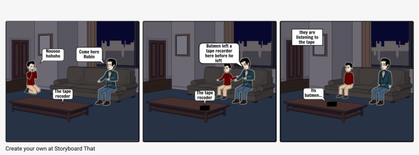 Batmen And Robin - Cartoon, transparent png #4362402