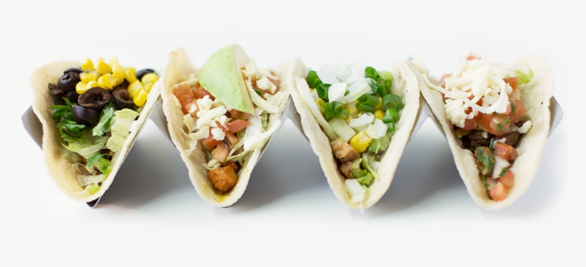Create Your Own Taco, Burrito And Bowl Options For - Fast Food, transparent png #4363537