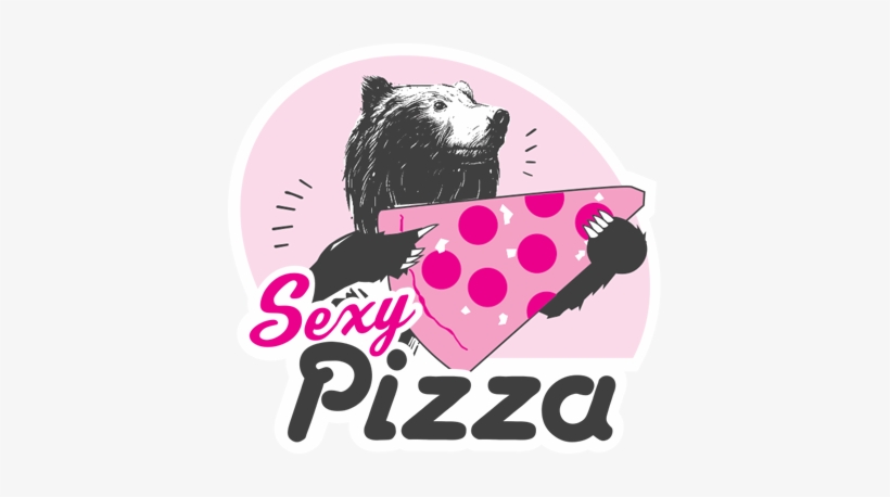 Bear - Sexy Pizza, transparent png #4363548