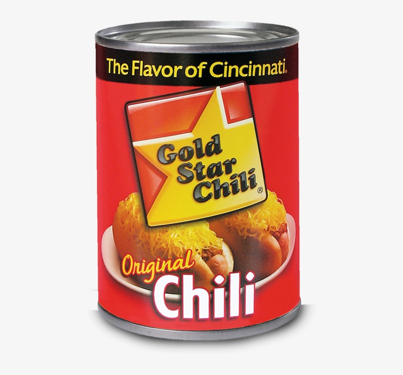 Chili By The Case - Gold Star Chili Chili, Original - 10 Oz, transparent png #4364514