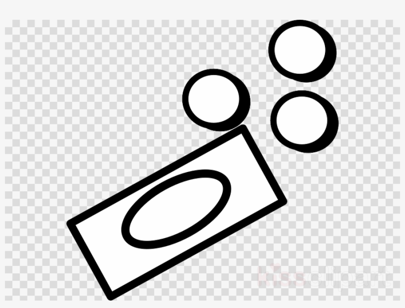 Black And White Clipart Money, transparent png #4364943