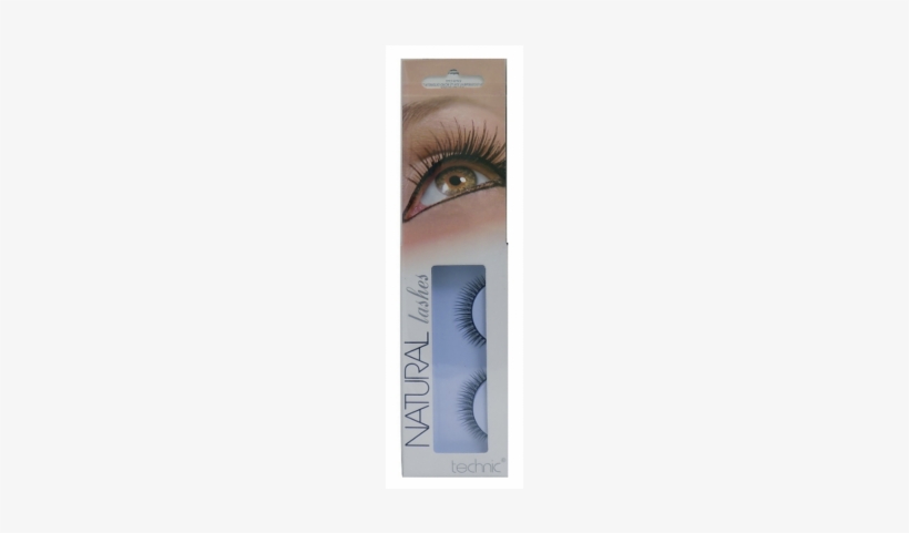 Technic Natural Lashes False Eyelashes Bc21 - Technic Natural Lashes, transparent png #4364950