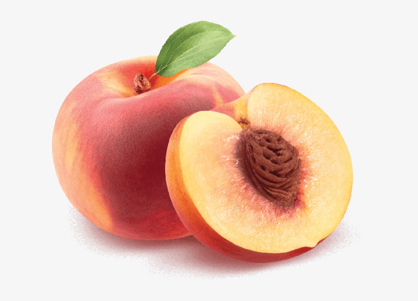 White Peach - Seeds Inside The Fruit, transparent png #4365117