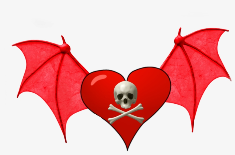 Winged Heart Png By Vamp1967 - Portable Network Graphics, transparent png #4365164