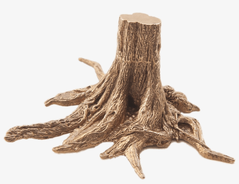 3d Tree Trunk With Roots - Tree, transparent png #4365465