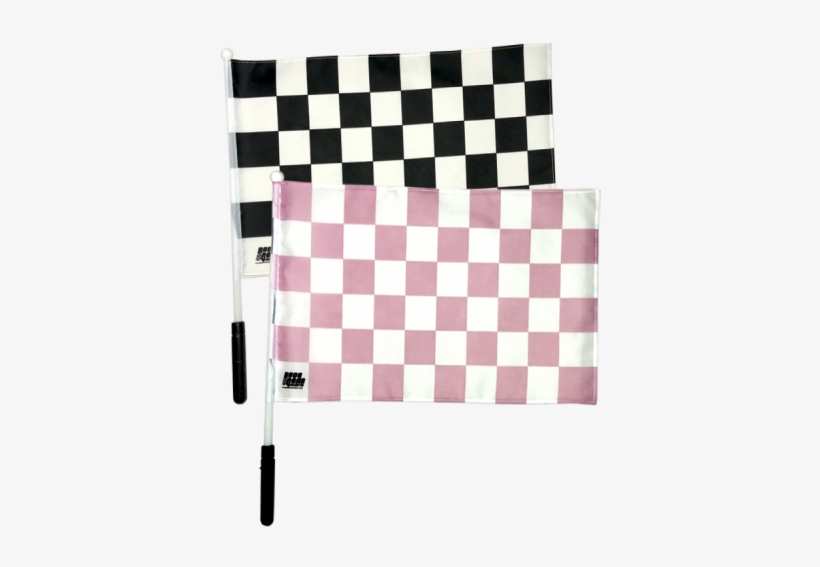Multi-color Led Checkered Flag - Perspective Flag, transparent png #4365854