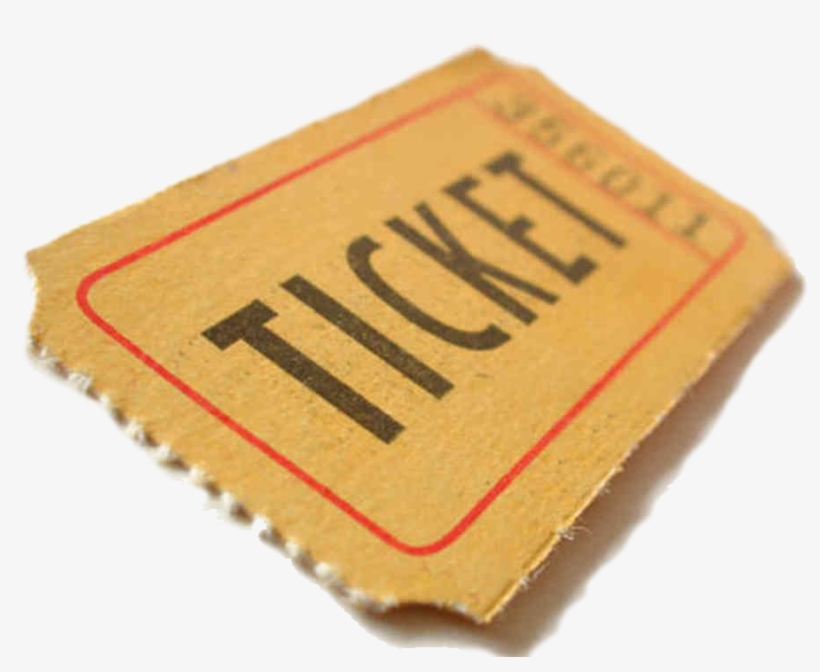 Ticket, transparent png #4366386
