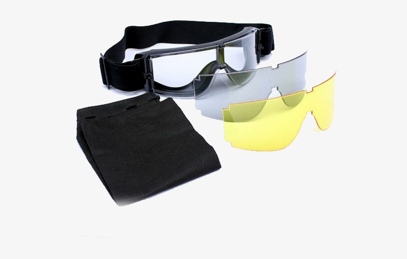 Combat Goggles, Combat Goggles Suppliers And Manufacturers - X800 Tactical Goggle Uv400 Protection With Transparent, transparent png #4366731