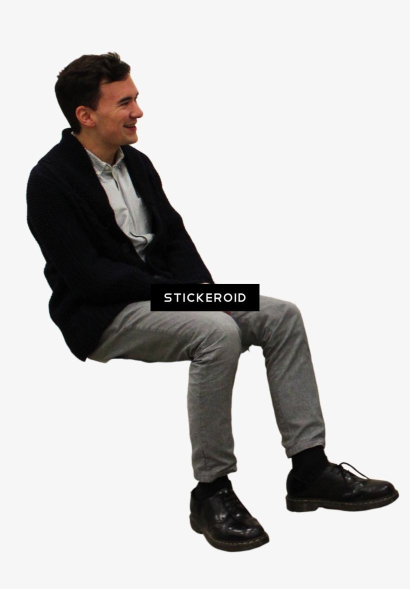 Sitting Woman Man, transparent png #4366949