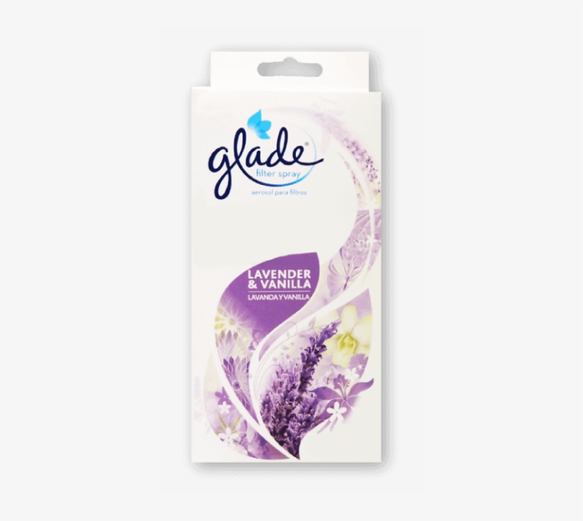 Glade® Filter Spray-lavender & Vanilla - Glade Lavender & Vanilla Scented Candle 3.8 Oz, transparent png #4367076