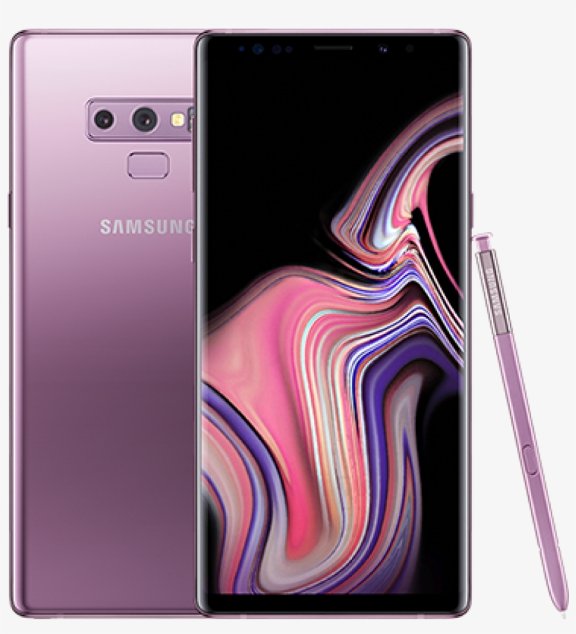 New Samsung Galaxy Note 9 Lavender Purple Sm-n960f - Note 9 Lilac Purple, transparent png #4367136