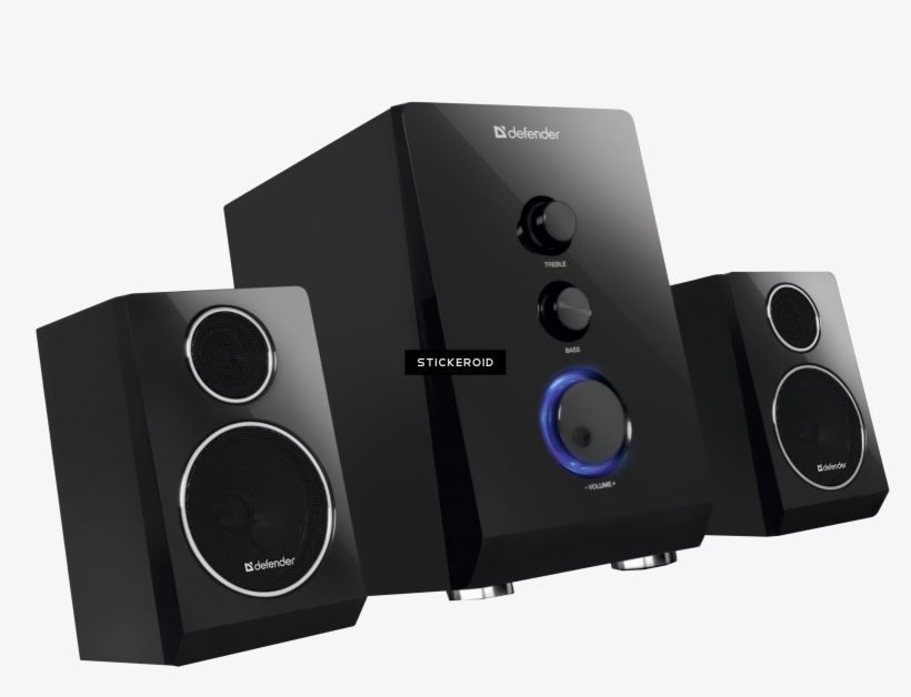 Audio Speaker Electronics Speakers - Defender Blaze S12 Speakers 65074, transparent png #4367462