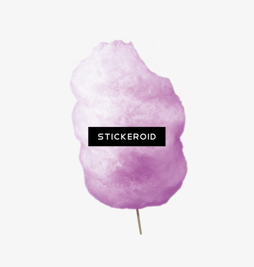 Cotton Candy Food Sweet - Stuffed Toy, transparent png #4368248