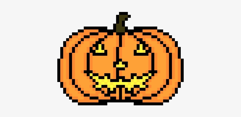 Jack O Lantern - Pixel Jack O Lantern, transparent png #4368635