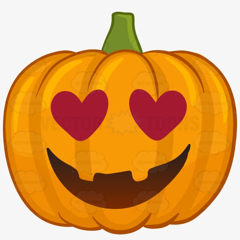 Halloween Images Jack O Lantern In Love Hd Wallpaper - Halloween Pumpkin Cartoon, transparent png #4368637