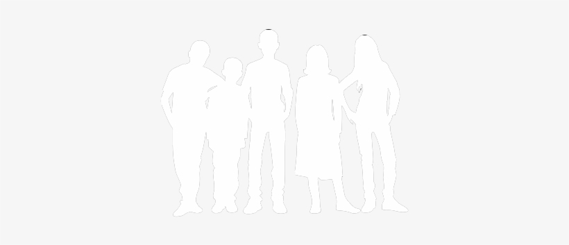 Performacare - Crowd Icon White Transparent Png, transparent png #4368923