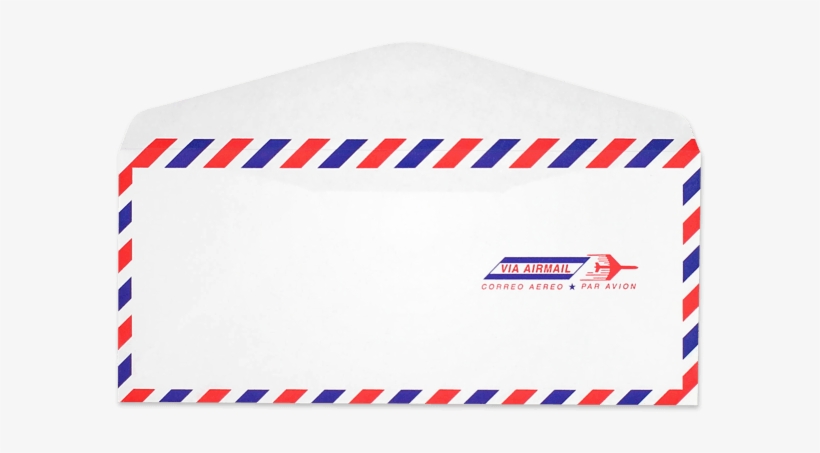 Service Airmail Regular Envelopes Front - Old Style Envelopes, transparent png #4369362