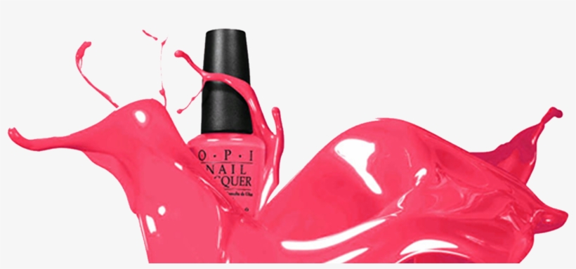 Welcome To The Nail Bar/ Estética De Uñas - Background Nail Polish Splash, transparent png #4369547
