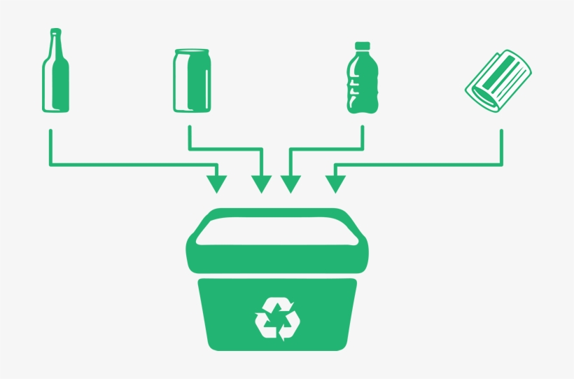 Recycle Common Items - Recycle Icon, transparent png #4369553