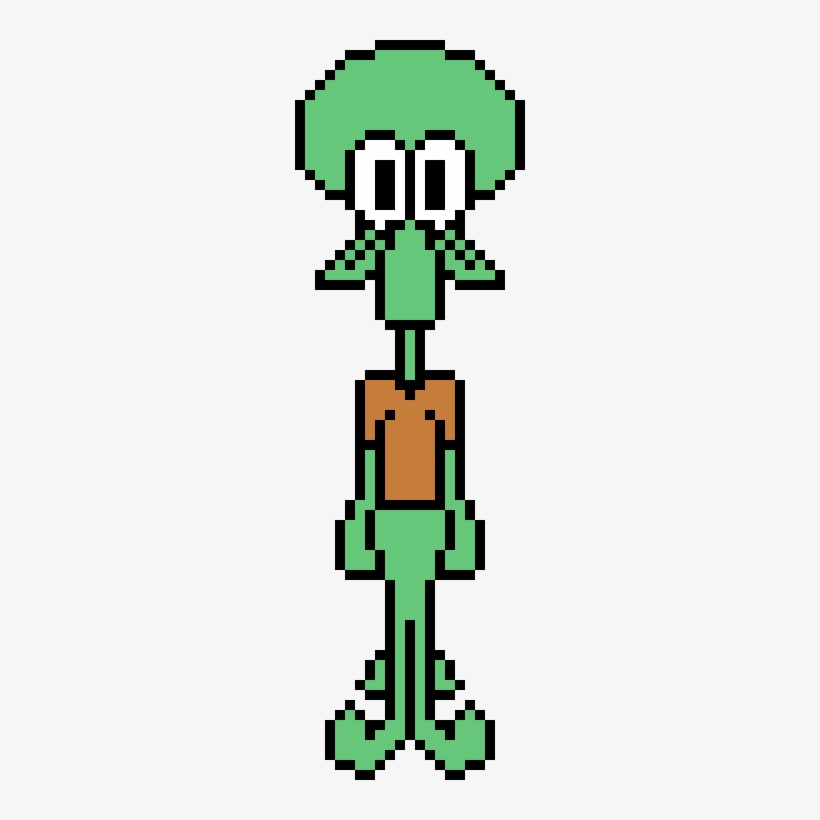 Squidward Tentacles - Art, transparent png #4369584